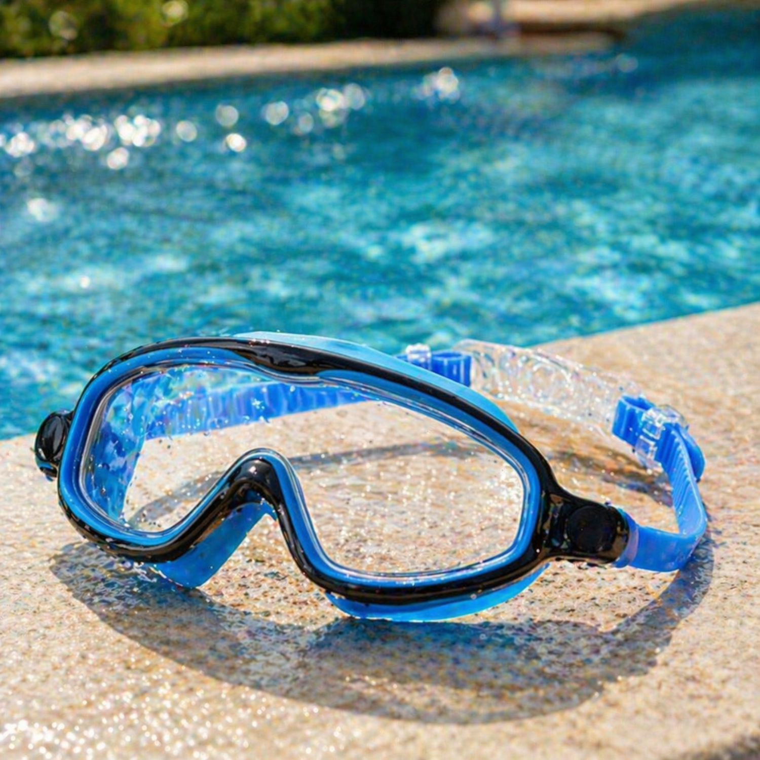 TibaToesβ’ Clip-On Swim Goggles