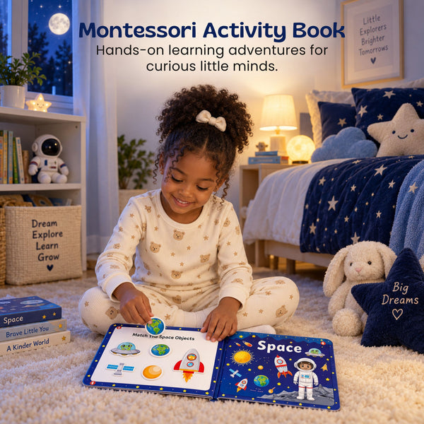 TibaToes™ Space & Body Quiet Book
