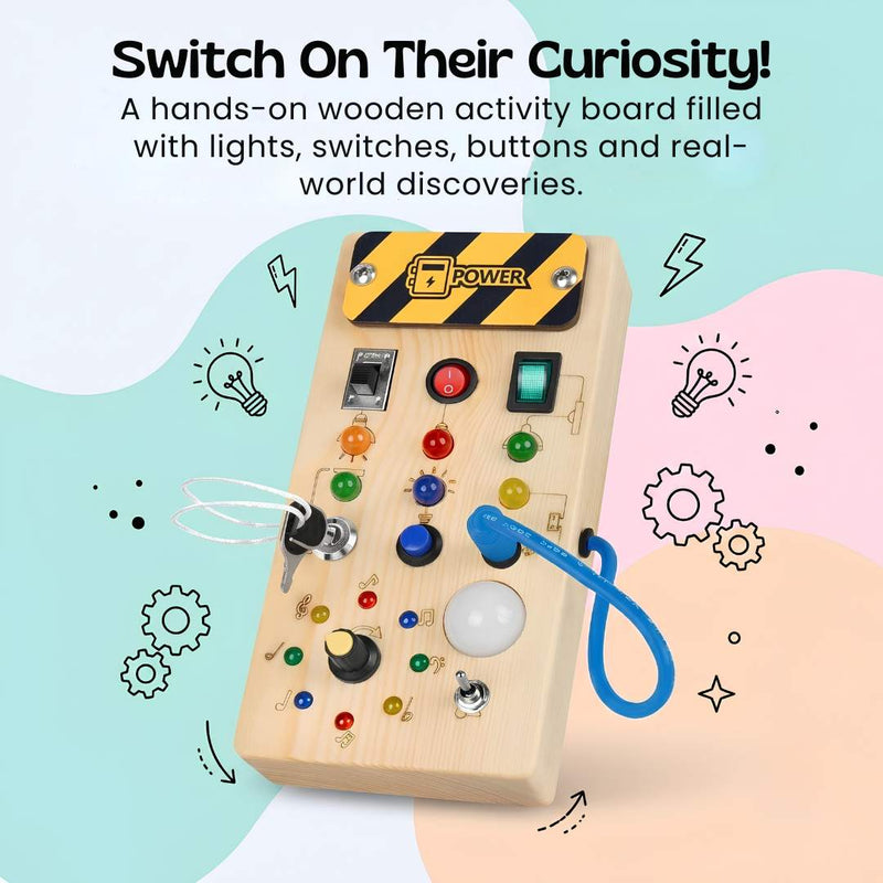 TibaToes™ Montessori Switch Board