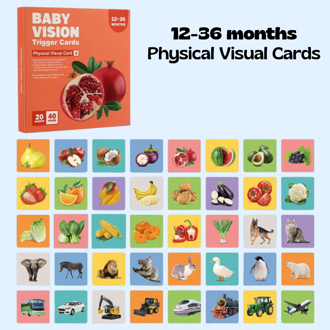 TibaToes™ Montessori Vision Cards