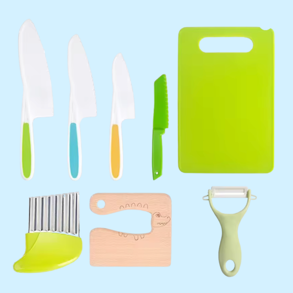 TibaToes Montessori Kitchen Prep Set
