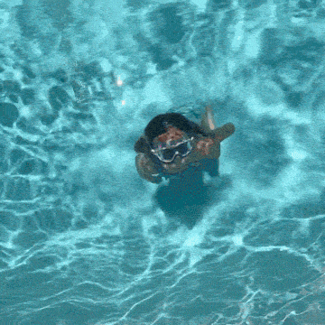 TibaToesβ’ Clip-On Swim Goggles