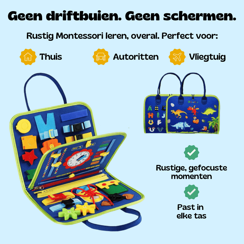 TibaToes™ Montessori Speelbord