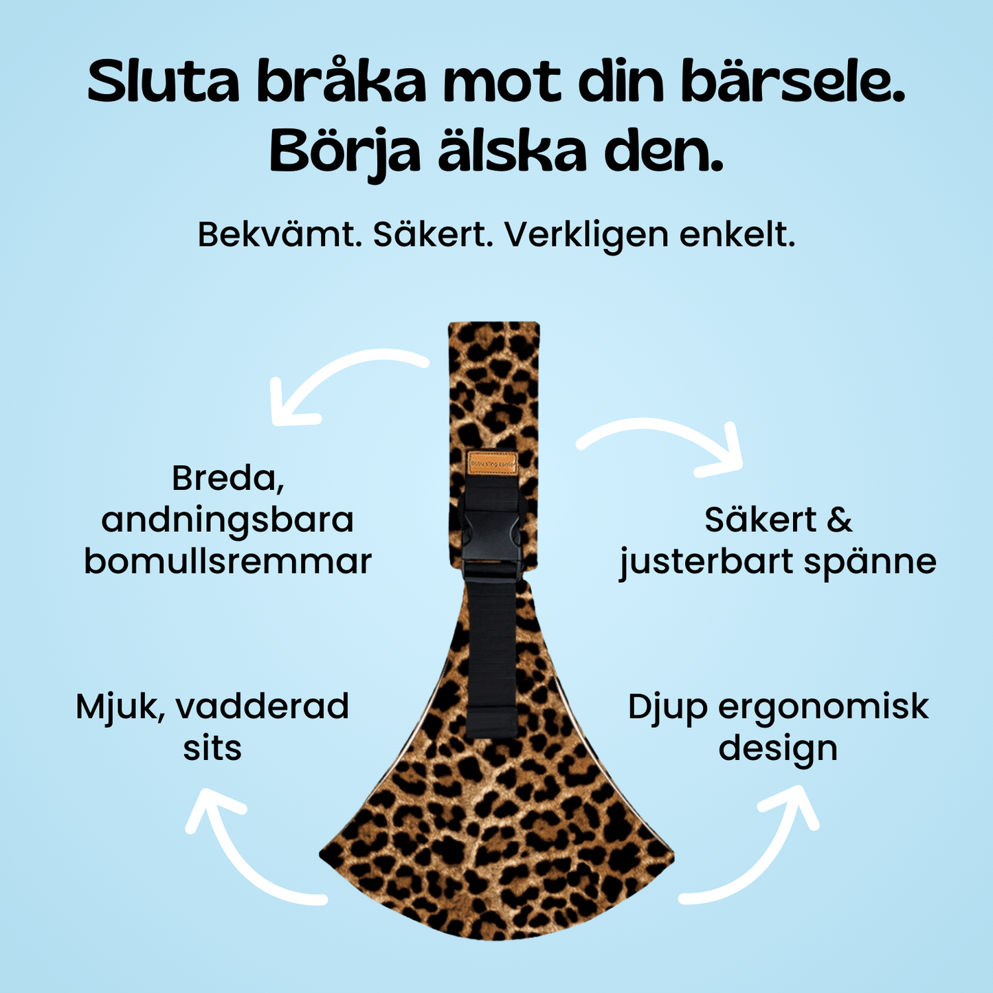 TibaToes™ TibaHug-bärsele