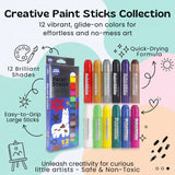 TibaToes™ RainbowGlide Washable Paint Sticks