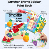 TibaToes™ StickerPaint Number Art Book