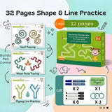 TibaToes™ Trace & Grow Reusable Writing Books