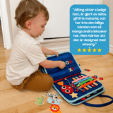 TibaToes™ Montessori-aktivitetsbräda