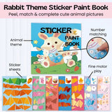 TibaToes™ StickerPaint Number Art Book