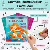 TibaToes™ StickerPaint Number Art Book