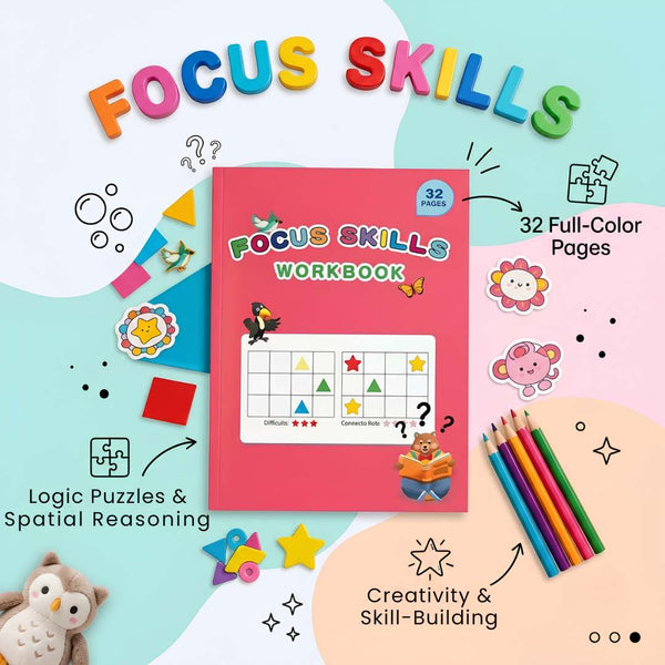 TibaToes™ FocusQuest Activity Workbook