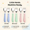 TibaToes™ LittleBite Toddler Fork & Spoon Set