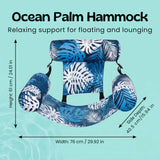 TibaToes™ DriftLeaf Pool Hammock Float