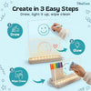 TibaToes™ GlowScribble Light-Up Drawing Board