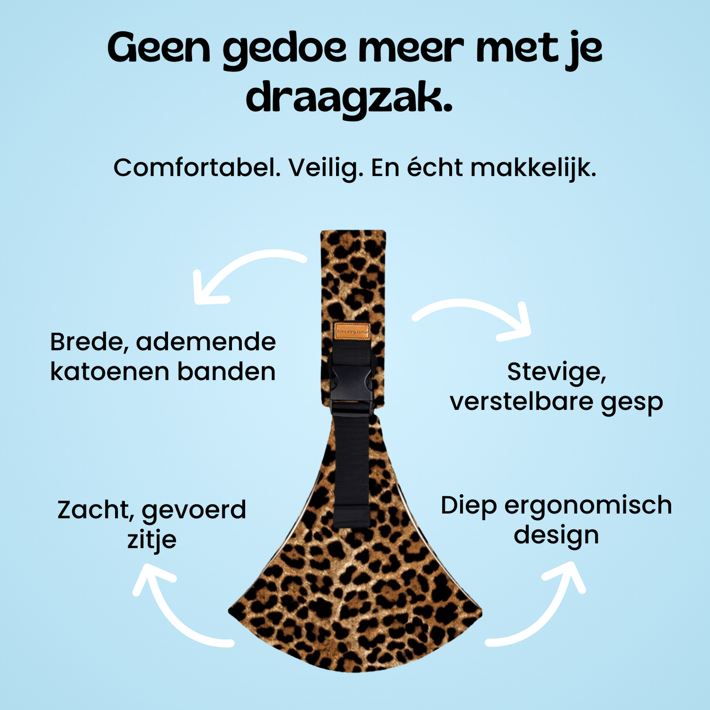 TibaToes™ TibaHug Draagzak