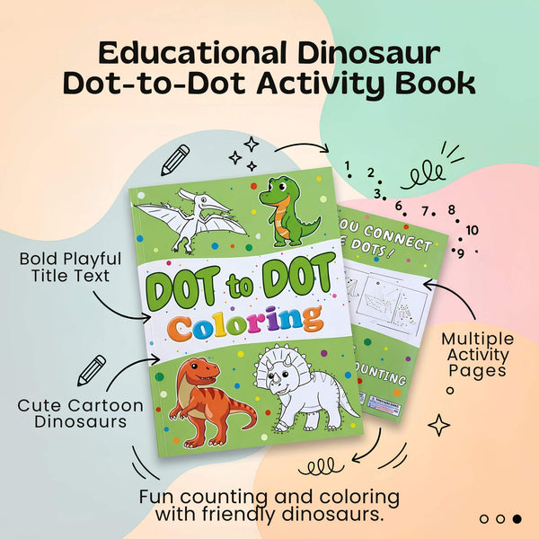 TibaToes™ Dot & Draw Activity Book