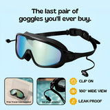 TibaToes™ Adult Clip-On Swim Goggles