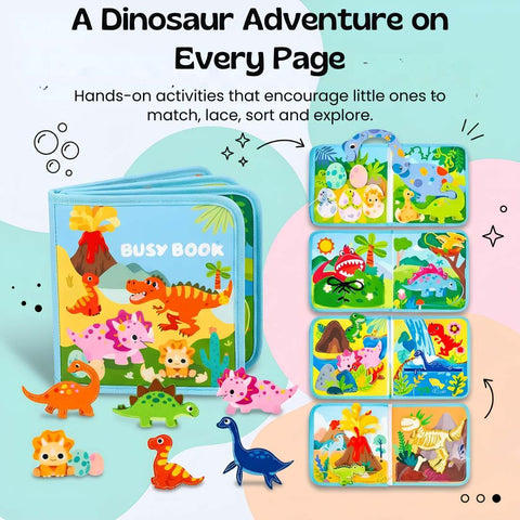 Limited Edition: Dinosaur Friends Busy Board