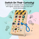 TibaToes™ Montessori Switch Board
