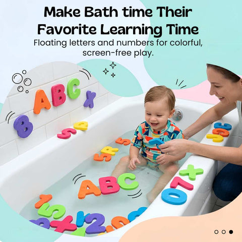 Bath Letters and Numbers