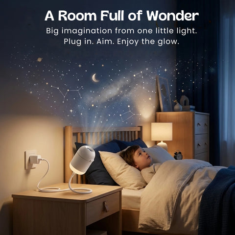TibaToes™ GalaxyGlow Slide Projector Night Light