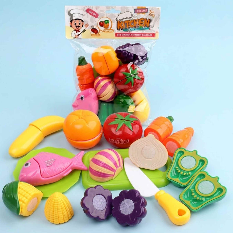 TibaToes Little Chef Cutting Play Set