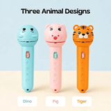TibaToes™ Animal Story Projection Flashlight