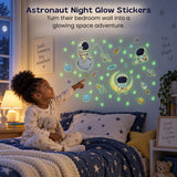 TibaToes™ Astronaut Night Glow Stickers