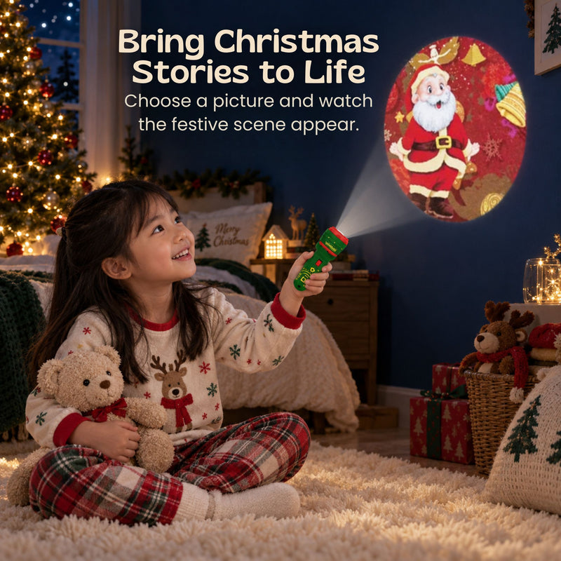 TibaToes™ Christmas Story Flashlight Projector