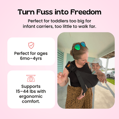 TibaToes™ TibaHug Carrier