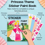 TibaToes™ StickerPaint Number Art Book