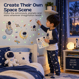TibaToes™ Astronaut Night Glow Stickers