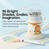 TibaToes™ Silky Twist-Up Crayon Set