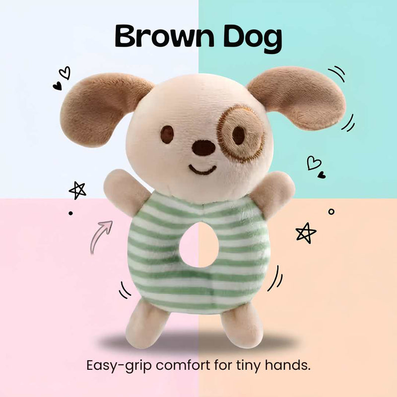 TibaToes™ Snuggle & Shake Rattle Friend
