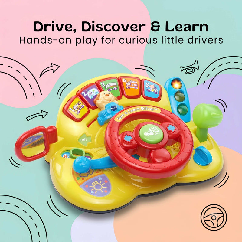 TibaToes™ LittleDriver Learning Steering Wheel