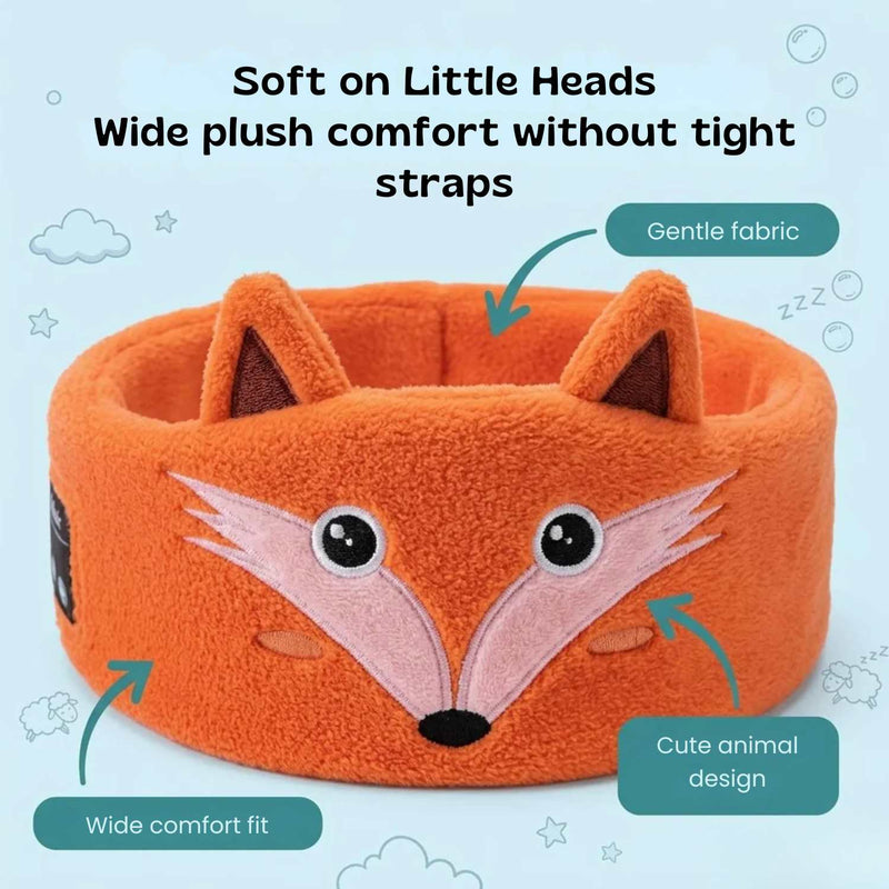 TibaToes™ CozyCritter Bluetooth Sleep Headband