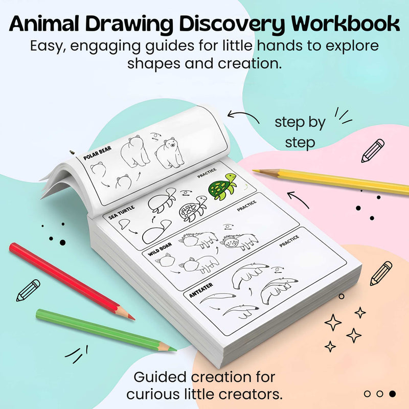TibaToes™ Step-by-Step Drawing Workbook