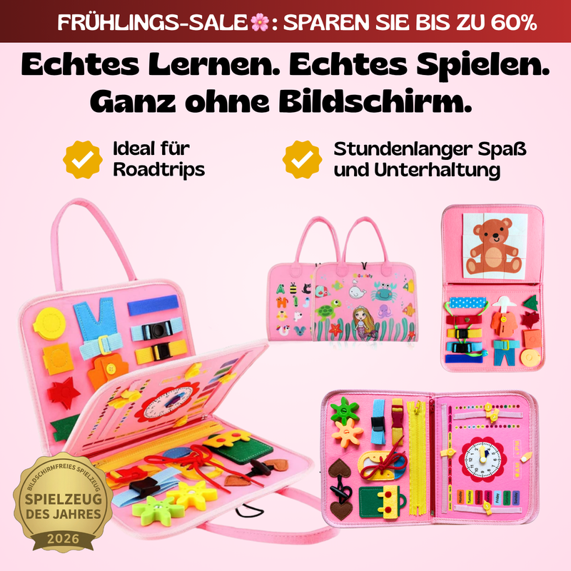 TibaToes™ Montessori-Aktivitätsbrett