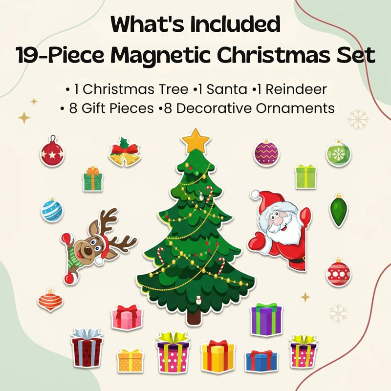 TibaToes™ Holiday Magic Magnetic Scene Builder