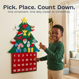 TibaToes™ Felt Christmas Countdown Tree