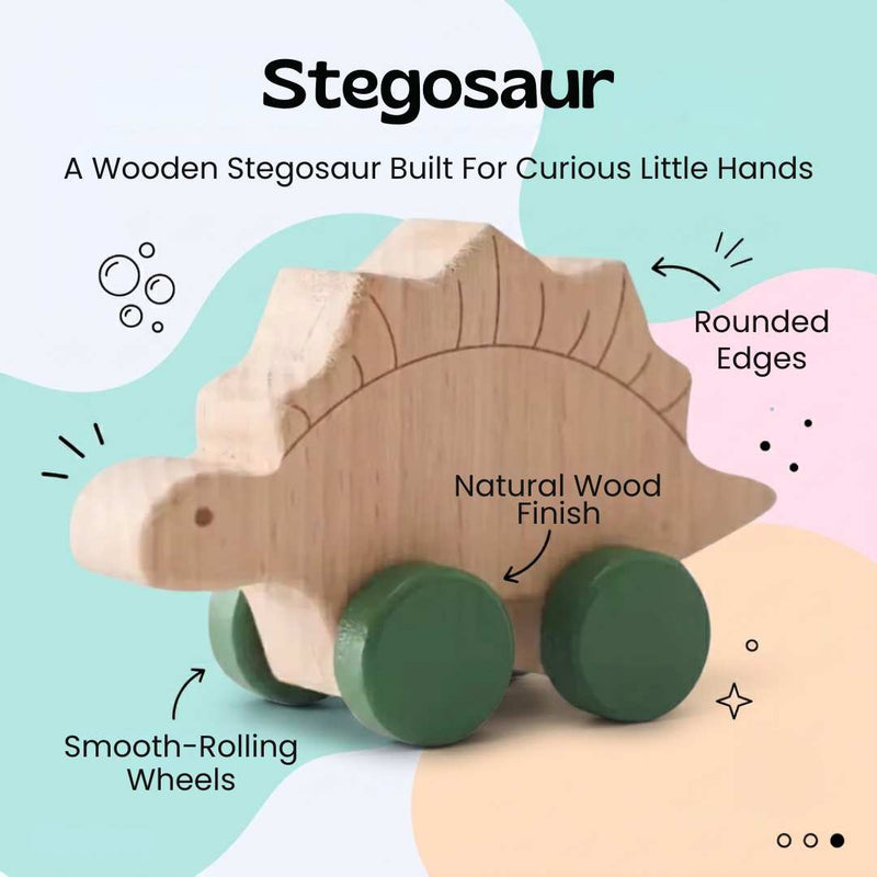TibaToes™ Wooden Wonder Wheels
