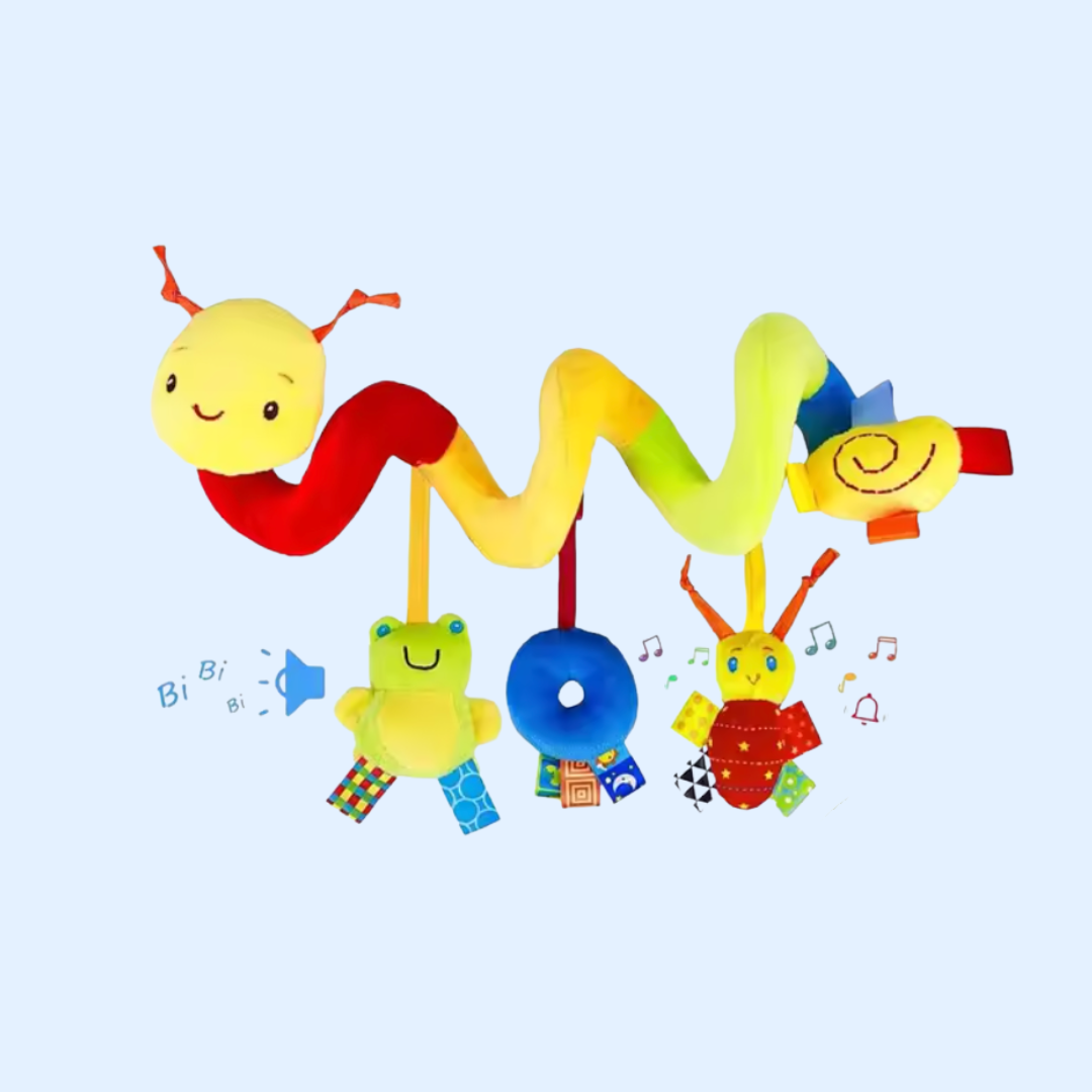 TibaToes™ BusyBuggy Sensory Stroller & Crib Toy