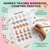 TibaToes™ Count & Trace Math Workbook