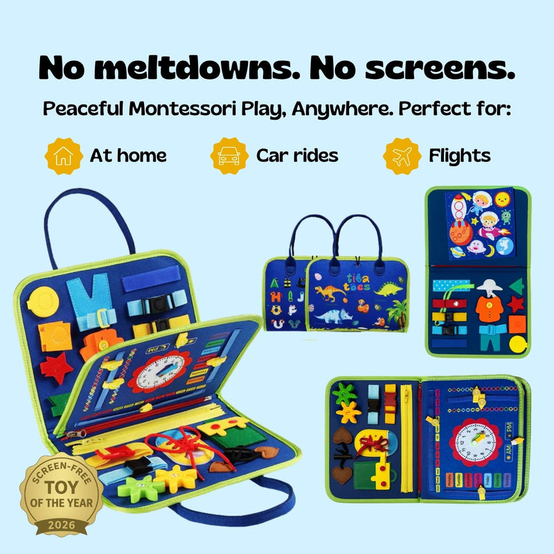 TibaToes™ Montessori-leksak för småbarn
