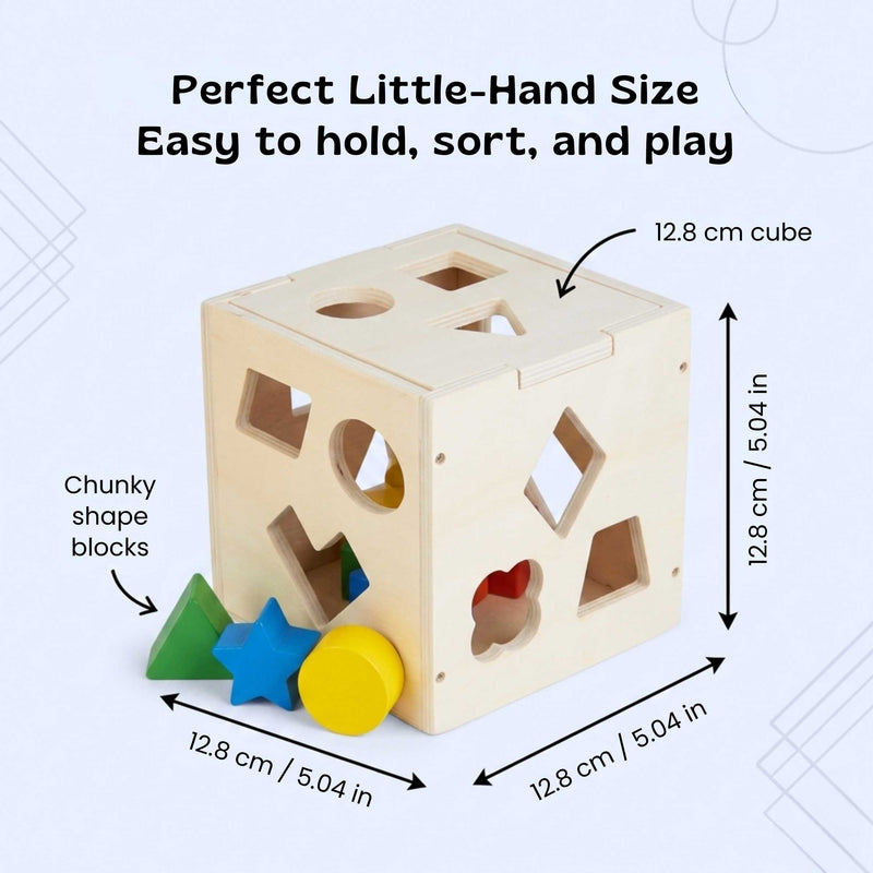 TibaToes™ ShapeDrop Sorting Cube