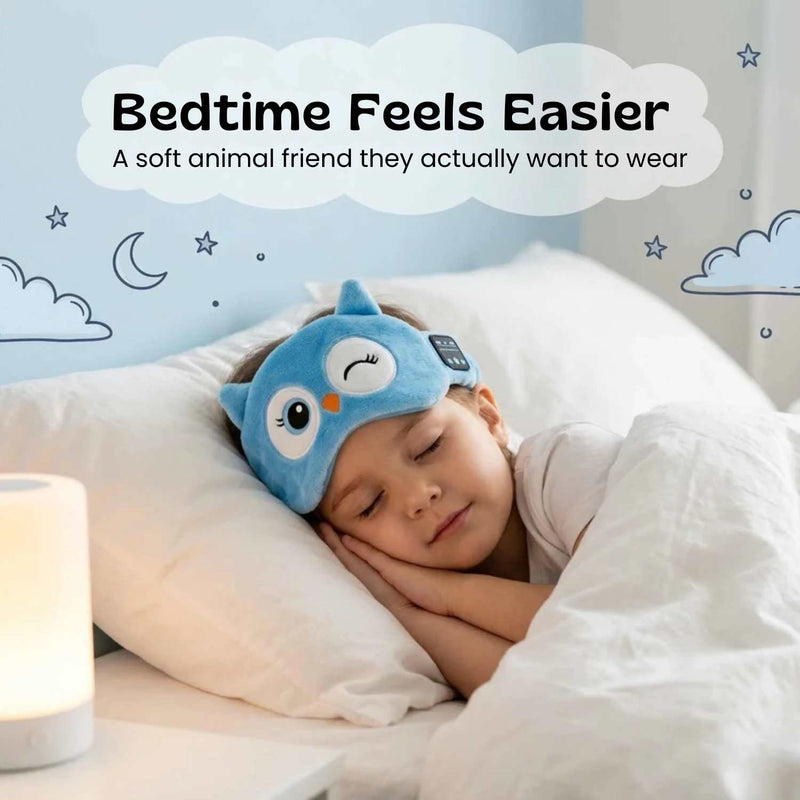 TibaToes™ CozyCritter Bluetooth Sleep Headband