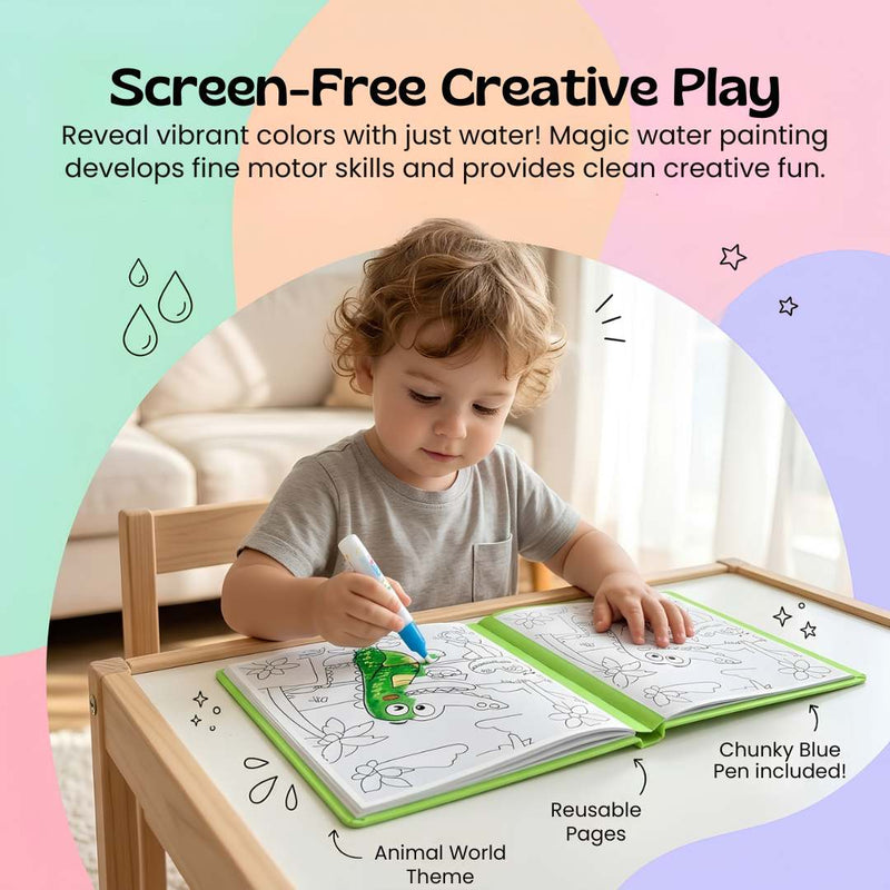 TibaToes™ MagicSplash Water Drawing Book