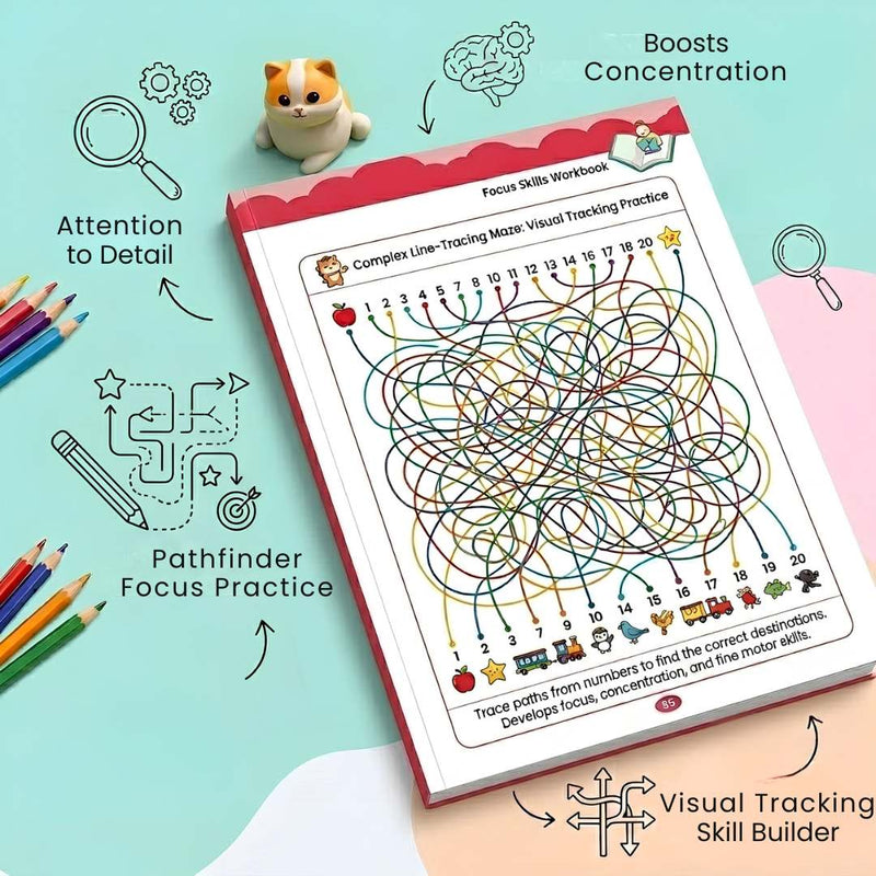 TibaToes™ FocusQuest Activity Workbook