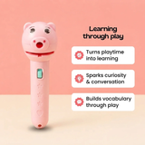 TibaToes™ Animal Story Projection Flashlight