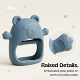 TibaToes™ BearBite Silicone Baby Teether